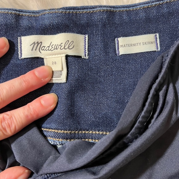 Madewell Over the Belly Skinny Jeans - Picture 5 of 8